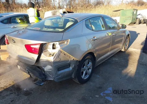 2014 Kia Optima Lx z USA, uszkodzony, nr VIN 5XXGM4A76EG331340